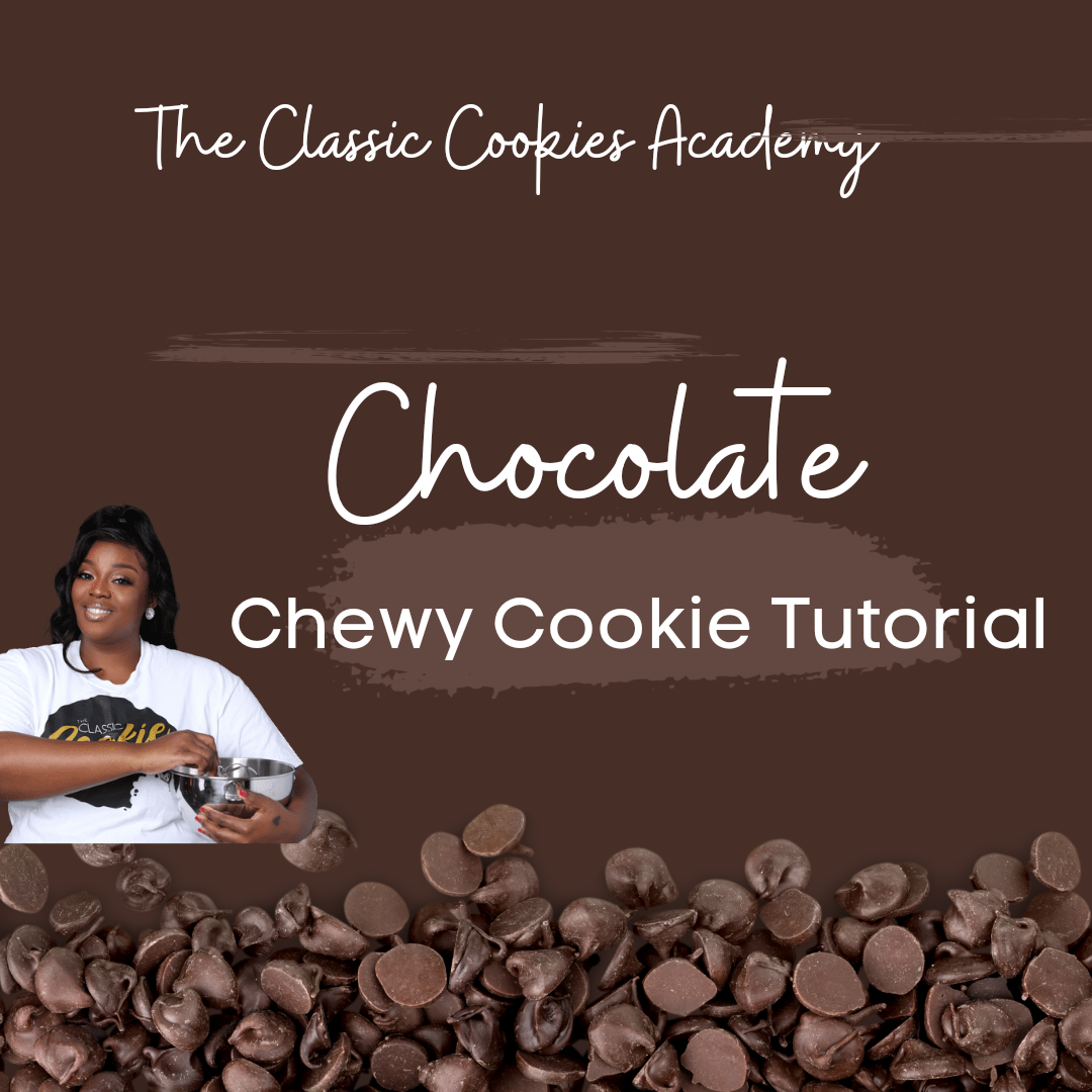 Chocolate Chewy Cookie Tutorial
