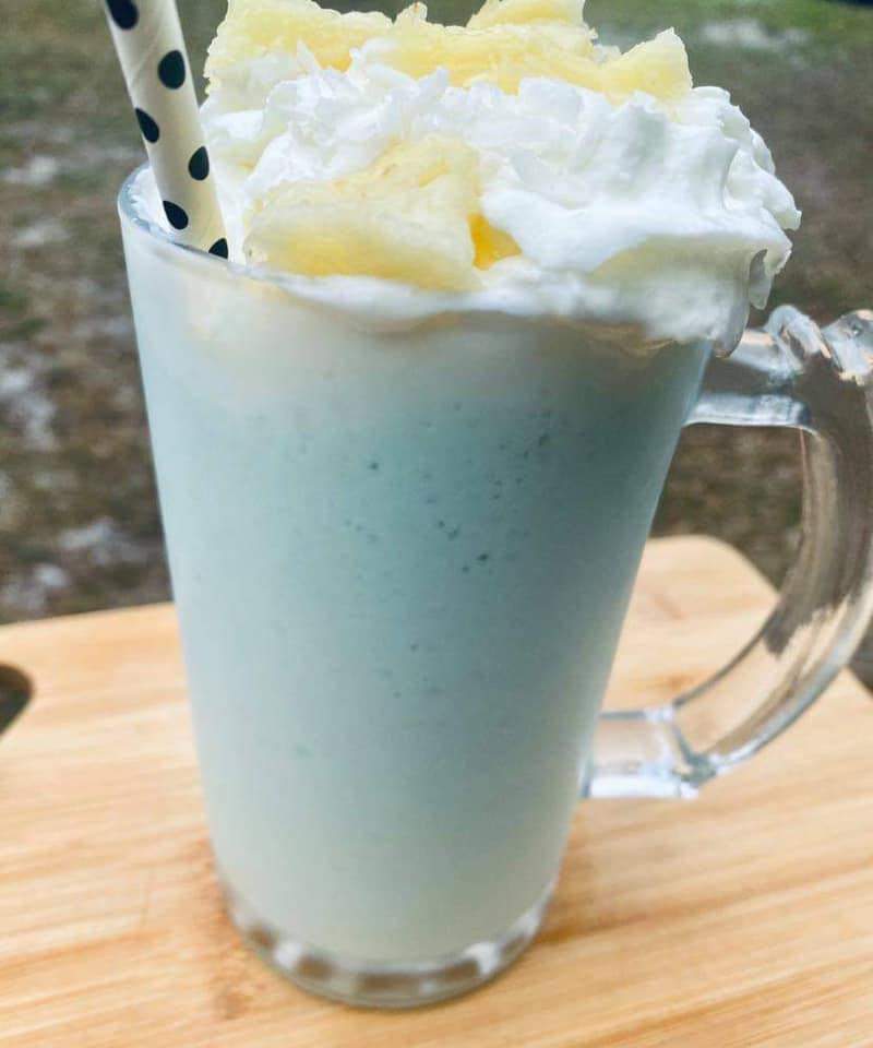 Classic Blue Hawaiian Milkshake Recipe